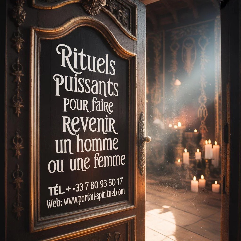 Top 3 des rituels puissants pour faire revenir un homme ou une femme : Le guide incontournable whatsapp: +33 7 80 93 50 17