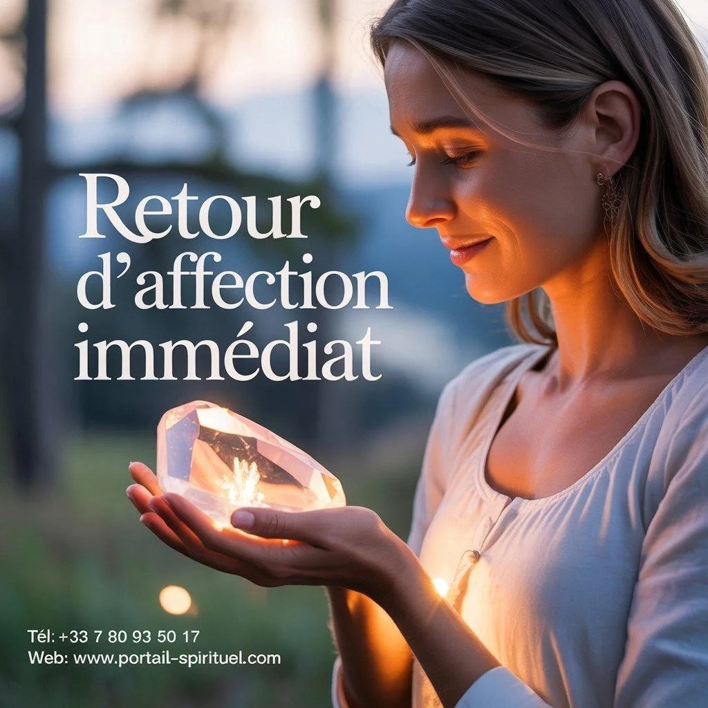 Retour d’affection immédiat : Les secrets d’un rituel qui marche Tél: +33 7 80 93 50 17