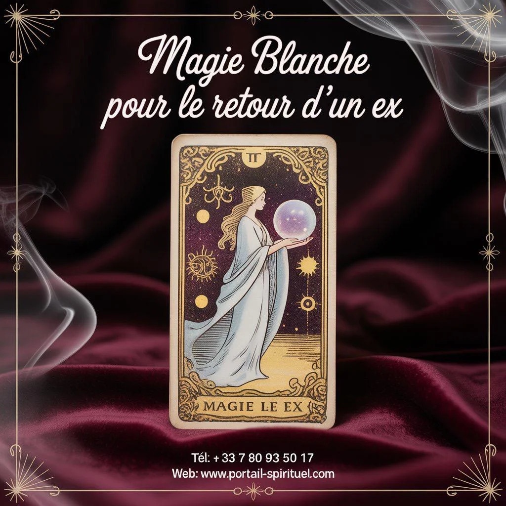 Magie blanche pour le retour d’un ex : Le guide ultime pour une reconquête puissante Tél: +33 7 80 93 50 17