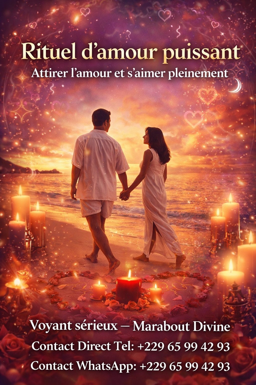 Tél :+22965994293 Rituel Pour Reconcilier Deux Personnes