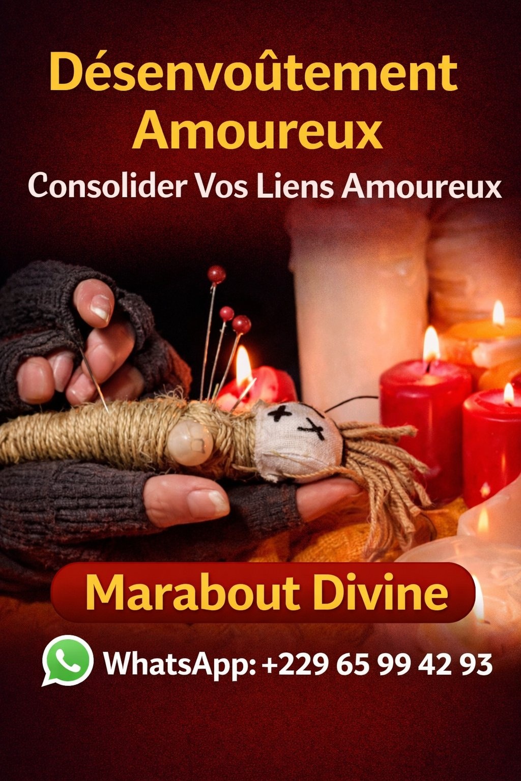 Envoûtement amoureux Tel:+22965994293