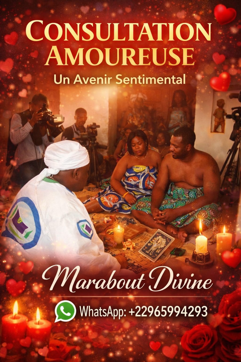 Consultation et Voyance Amour : Retrouver l'Amour Perdu ☎️+22965994293
