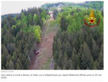 Italie: après la chute du téléphérique à Stresa, 3 responsables de la société gestionnaire arrêtés Italie: après la chute du téléphérique à Stresa, 3 responsables de la société gestionnaire arrêtés
