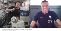 Thomas Pesquet et Kylian Mbappé échangent en visio avant le début de l'Euro (vidéo) Thomas Pesquet et Kylian Mbappé échangent en visio avant le début de l'Euro (vidéo)