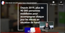 #BaromètreDesRésultats | L'année dernière, 385 000 enfants en situation de handicap étaient scolarisés.