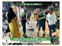 opération de nettoiement des artères de Dakar opération de nettoiement des artères de Dakar