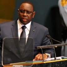 Macky Sall propose la mise en place d’un fonds mondial dédié à l’eau Macky Sall propose la mise en place d’un fonds mondial dédié à l’eau