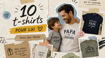 Top 10 t-shirts à offrir pour la fête des pères