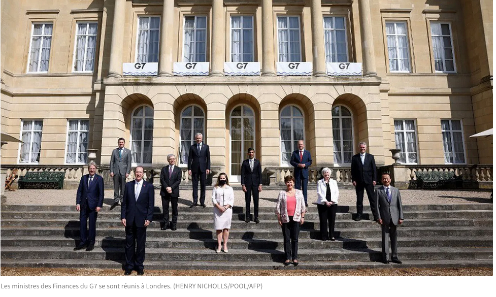 Le G7 jette les bases d'une vaste réforme de la fiscalité mondiale