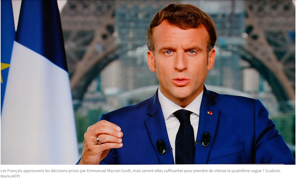 Covid : le va-tout de Macron contre la quatrième vague