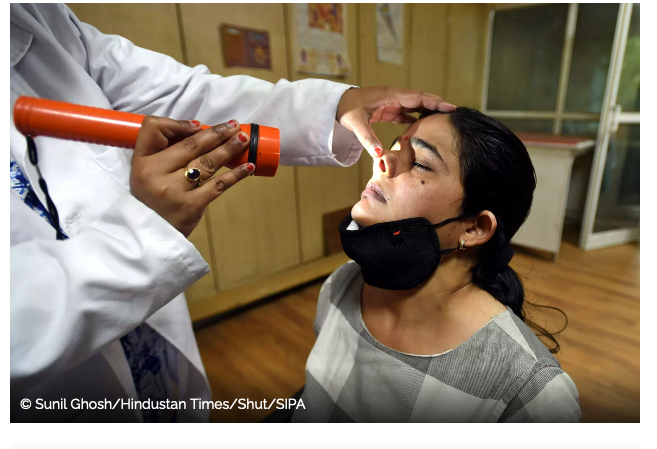 Champignon noir et Covid : 45 000 cas en Inde, et en France ?