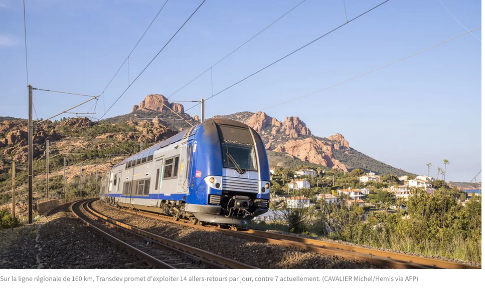 Transdev va ravir à la SNCF la ligne régionale Marseille-Nice, une première en France