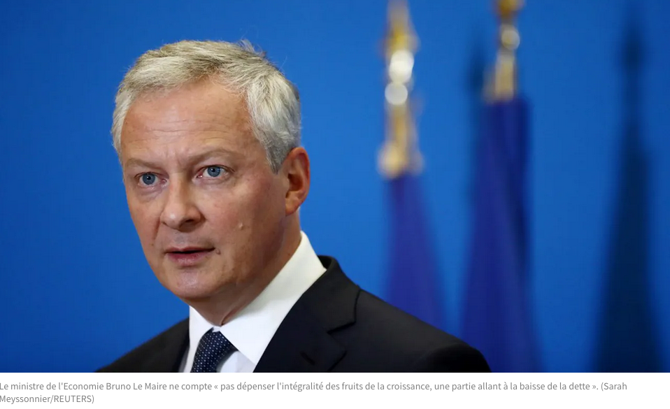 Le rebond des recettes fiscales va réduire un peu le déficit public