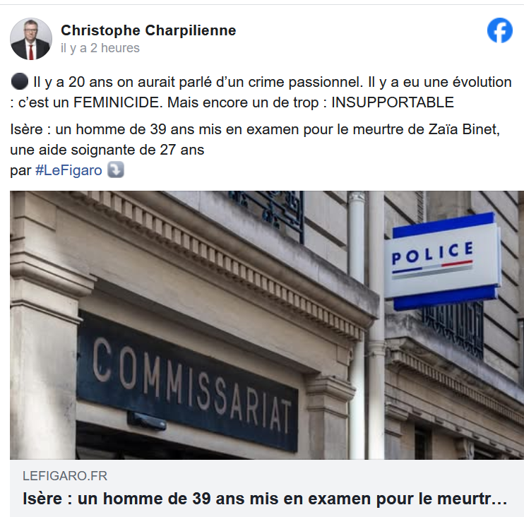 Isère : un homme de 39 ans mis en examen pour le meurtre de Zaïa Binet, une aide soignante de 27 ans