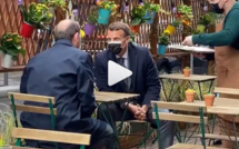 NousRetrouver « C'est un petit moment de liberté retrouvée qui est le fruit de nos efforts collectifs. » #EmmanuelMacron