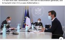Covid: l'exécutif hausse le ton face aux anti-pass sanitaire et anti-vaccin