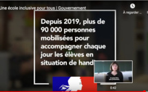 #BaromètreDesRésultats | L'année dernière, 385 000 enfants en situation de handicap étaient scolarisés.