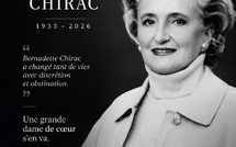 #RIP ⚫️ #EmmanuelMacron 🇫🇷 « Mon épouse et moi avons appris avec beaucoup de tristesse la disparition de Bernadette Chirac.