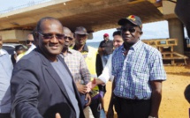 Mansour Elimane Kane a visité les chantiers routiers de Dakar